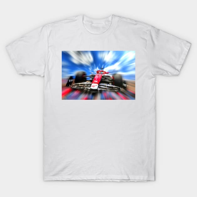 Alfa Romeo F1 - Season 2022 T-Shirt by DeVerviers